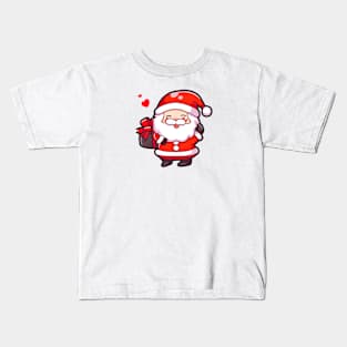 Santa's Christmas Party Kids T-Shirt